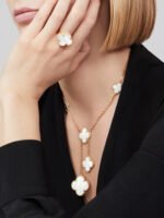 Magic Alhambra Ring - 18K Yellow Gold and White Mother-of-Pearl - Image 2