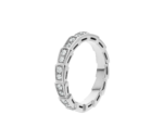 B Serpenti Viper Ring, Full Pavé Diamonds, 18K White Gold - Image 3