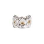 BLOSSOMS VERMEIL ETERNELLE Silver Gardenia Wedding Buccellati,Ring - Image 3