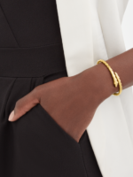 Serpenti Viper One-Coil Bracelet – 18K Yellow Gold - Image 2