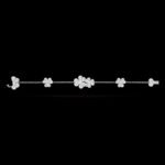 Frivole Van Cleef & Arpels (VCA),Bracelet, 5 Flowers - Rhodium-Plated 18K White Gold and Diamonds - Image 5