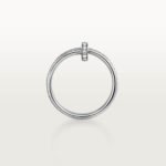 B Juste un Clou Double-Wrap Ring, Half-Pavé Diamonds, 18K White Gold - Image 8