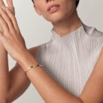 C LOVE Bracelet, Small Model, Set with 6 Diamonds, 18K Yellow Gold - Image 3