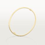 C LOVE Bracelet, Small Model, Set with 6 Diamonds, 18K Yellow Gold - Image 4