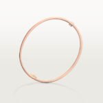 A LOVE Bracelet, classic model with full diamond, single-screw closure,rose gold - Image 6
