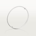 LOVE Bracelet, Classic Model, Pavé Diamonds, 18K White Gold - White Gold, Diamonds - Cartier - Image 3