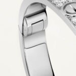 LOVE Bracelet, Classic Model, Pavé Diamonds, 18K White Gold - White Gold, Diamonds - Cartier - Image 4