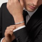 LOVE Bracelet, Classic Model, Pavé Diamonds, 18K White Gold - White Gold, Diamonds - Cartier - Image 7