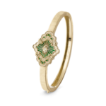 OPERA TULLE ENAMEL Yellow Gold and Green Enamel Buccellati,Bracelet... - Image 3