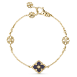 OPERA TULLE ENAMEL Yellow Gold and Blue Enamel Buccellati,Bracelet...
