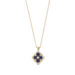 OPERA TULLE ENAMEL Yellow Gold Diamond Buccellati,Pendant
