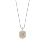 OPERA TULLE White and Yellow Gold Diamond Buccellati,Pendant
