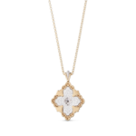 OPERA TULLE GOLD Yellow and White Gold Diamond Buccellati,Pendant - Image 4