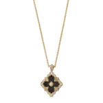 OPERA TULLE STONE Yellow Gold Onyx and ... Buccellati,Pendant