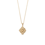 OPERA TULLE Yellow Gold Buccellati,Pendant with Radial Tulle Motif