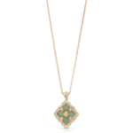 OPERA TULLE Yellow Gold Amazonite Buccellati,Pendant