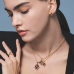 OPERA TULLE Yellow Gold Red Enamel Buccellati,Pendant - Image 3