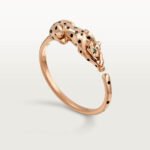 Panthère de Cartier Bracelet,Cartier with Black Lacquer, 18K Rose Gold - Image 6