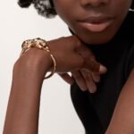 Panthère de Cartier Bracelet,Cartier with Black Lacquer, 18K Rose Gold - Image 5