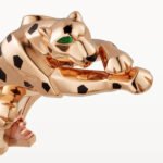 Panthère de Cartier Bracelet,Cartier with Black Lacquer, 18K Rose Gold - Image 4