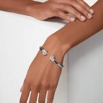 Panthère de Cartier Bracelet,Cartier with Diamonds, 18K White Gold - Image 3