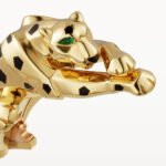 Panthère de Cartier Bracelet,Cartier with Black Lacquer, 18K Yellow Gold - Image 3