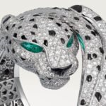 Panthère de Cartier High Jewelry Bracelet,Cartier with Diamonds, Platinum - Image 4