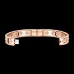 Perlée Clovers Van Cleef & Arpels (VCA),Bracelet, Medium Model - 18K Rose Gold and Diamonds - Image 4