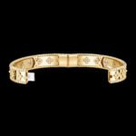 Perlée Clovers Van Cleef & Arpels (VCA),Bracelet, Medium Model - 18K Yellow Gold and Diamonds - Image 5
