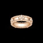 Perlée  Sweet Clovers Ring - 18K Rose Gold and Diamonds - Image 3