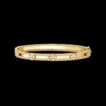 Perlée Sweet Clovers Van Cleef & Arpels (VCA),Bracelet, Medium Model - 18K Yellow Gold and Diamonds - Image 4