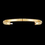 Perlée Sweet Clovers Van Cleef & Arpels (VCA),Bracelet, Medium Model - 18K Yellow Gold and Diamonds - Image 5