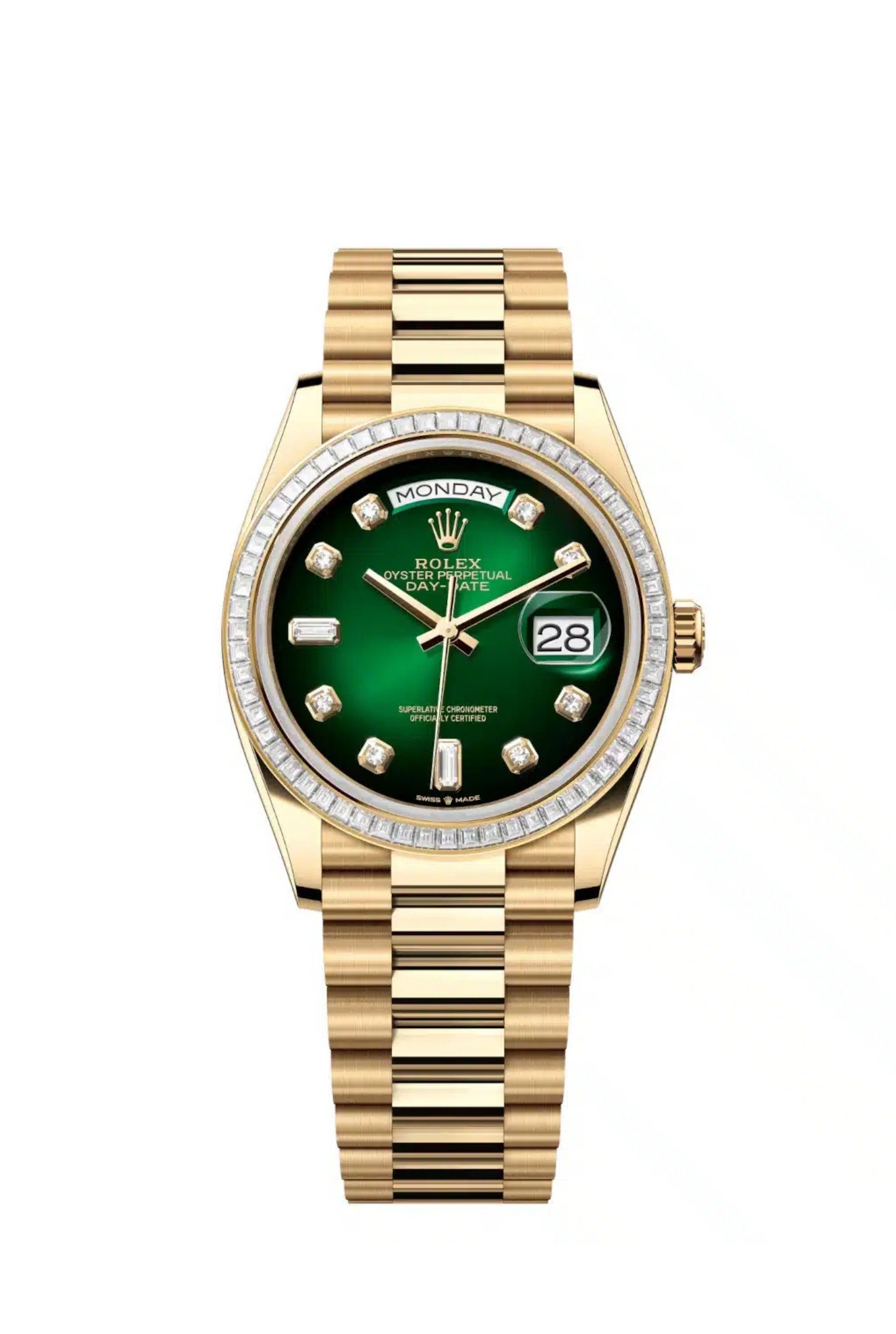 Rolex Day-Date 36 M128398tbr-0008 (2) Rolex Day-Date 36 M128398tbr-0008 - Image 1