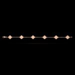 Sweet Alhambra Van Cleef & Arpels (VCA),Bracelet, 6 Motifs - Rose Gold - Image 4