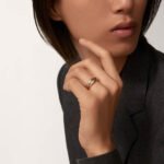 Trinity ring, classic model, 18K white gold, 18K yellow gold, 18K rose gold - Image 4