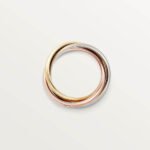 Trinity ring, classic model, 18K white gold, 18K yellow gold, 18K rose gold - Image 5