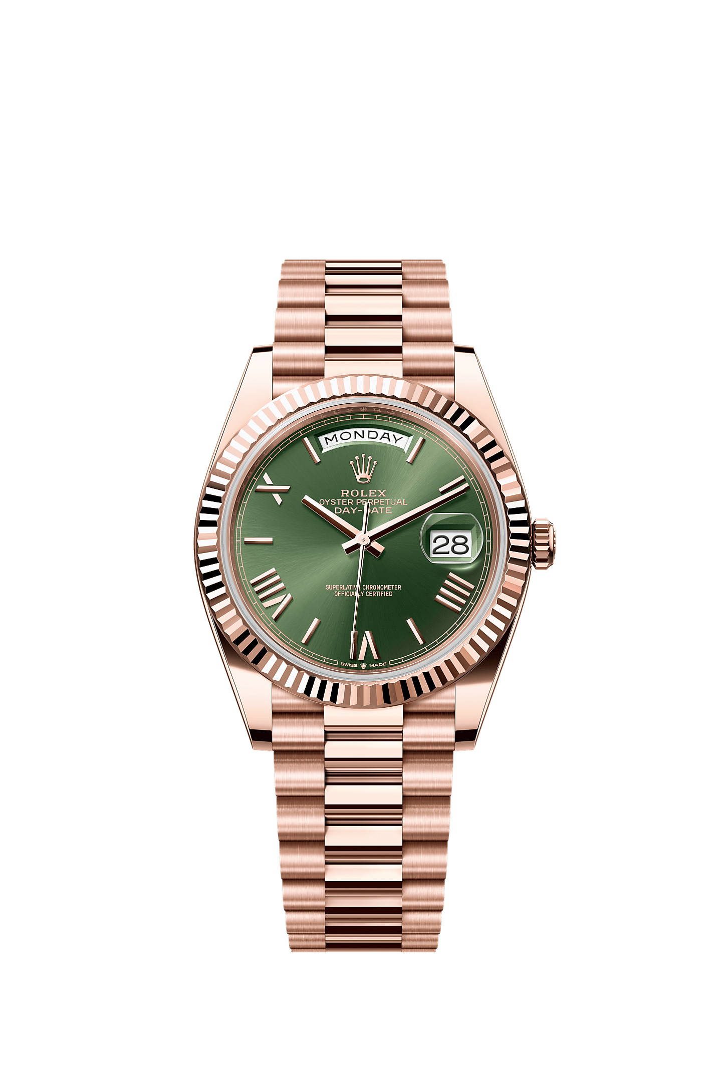 m228235-0025 Day-Date 40 Oyster, 40 mm, Everose gold Reference 228235 - Image 1