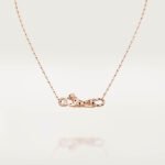 Panthère de Cartier Pendant Necklace,Cartier with Diamonds, 18K Rose Gold