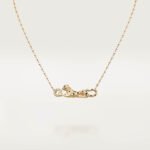Panthère de Cartier pendant necklace, set with diamonds, 18K yellow gold