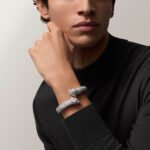 Panthère de Cartier High Jewelry Bracelet,Cartier with Diamonds, 18K White Gold - Image 3