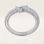 Panthère de Cartier High Jewelry Bracelet,Cartier with Diamonds, 18K White Gold - Image 4