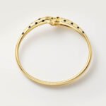 Panthère de Cartier Bracelet,Cartier with Black Lacquer, 18K Yellow Gold - Image 6