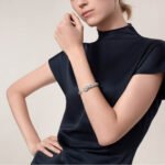 Panthère de Cartier Medium Bracelet,Cartier with Pavé Diamonds, 18K White Gold - Image 6