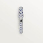 Panthère de Cartier Medium Bracelet,Cartier with Pavé Diamonds and Sapphires, 18K White Gold - Image 7