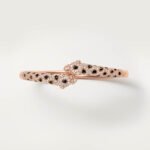 Panthère de Cartier Bracelet,Cartier with Semi-Pavé Diamonds, 18K Rose Gold - Image 3