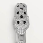 Panthère de Cartier Double-Head Bracelet,Cartier with Pavé Diamonds, 18K White Gold - Image 4