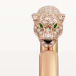 Panthère de Cartier Small Bracelet,Cartier with Semi-Pavé Diamonds, 18K Rose Gold - Image 6