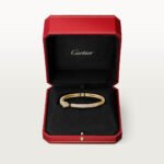C Panthère de Cartier Bracelet, Small Model, Half-Pavé Diamonds, 18K Yellow Gold - Image 3