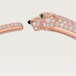 Panthère de Cartier Bracelet, Small Model, Pavé Diamonds, 18K Rose Gold - Image 3