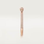 Panthère de Cartier Bracelet, Small Model, Pavé Diamonds, 18K Rose Gold - Image 6